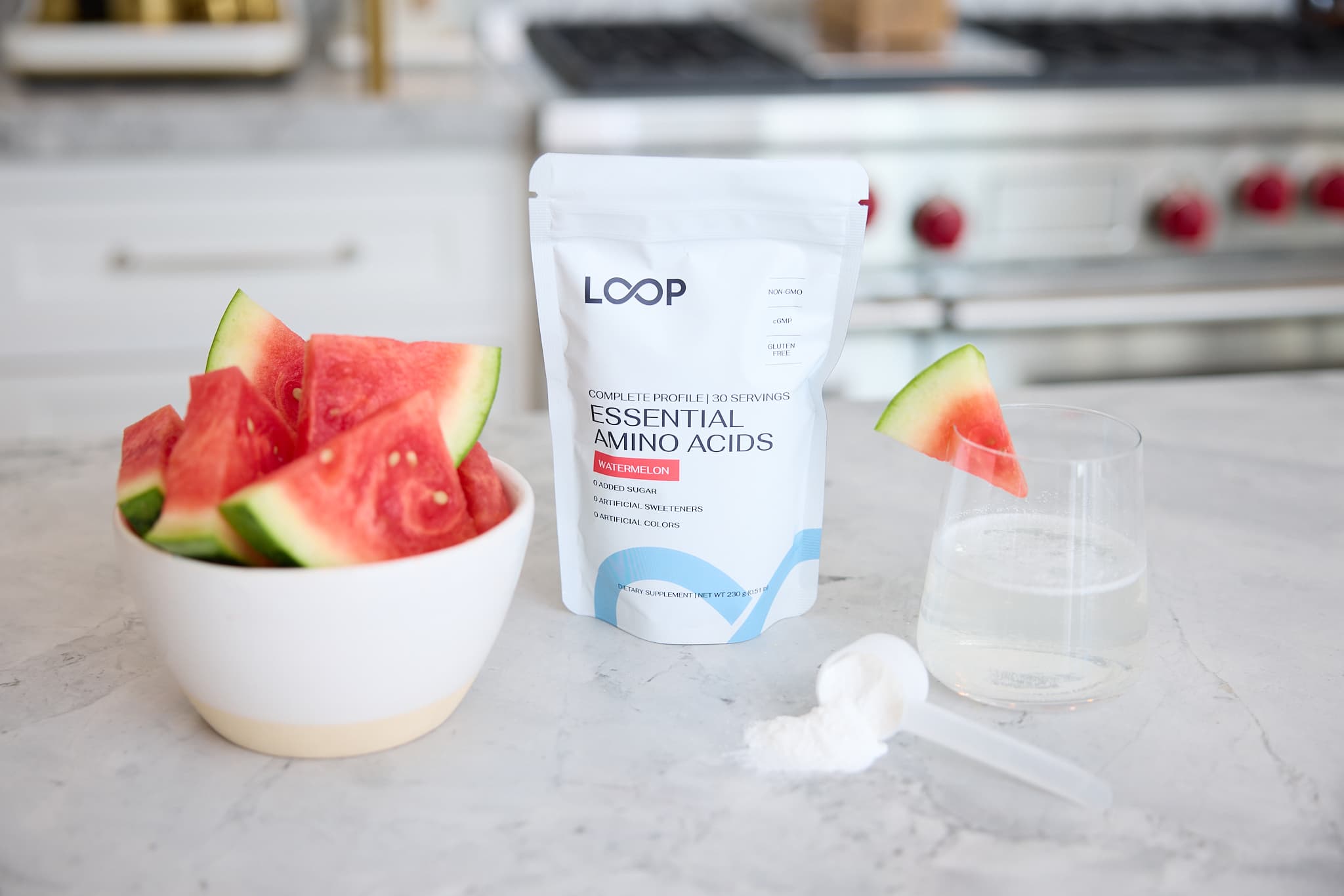 Essential Amino Acids with watermelon