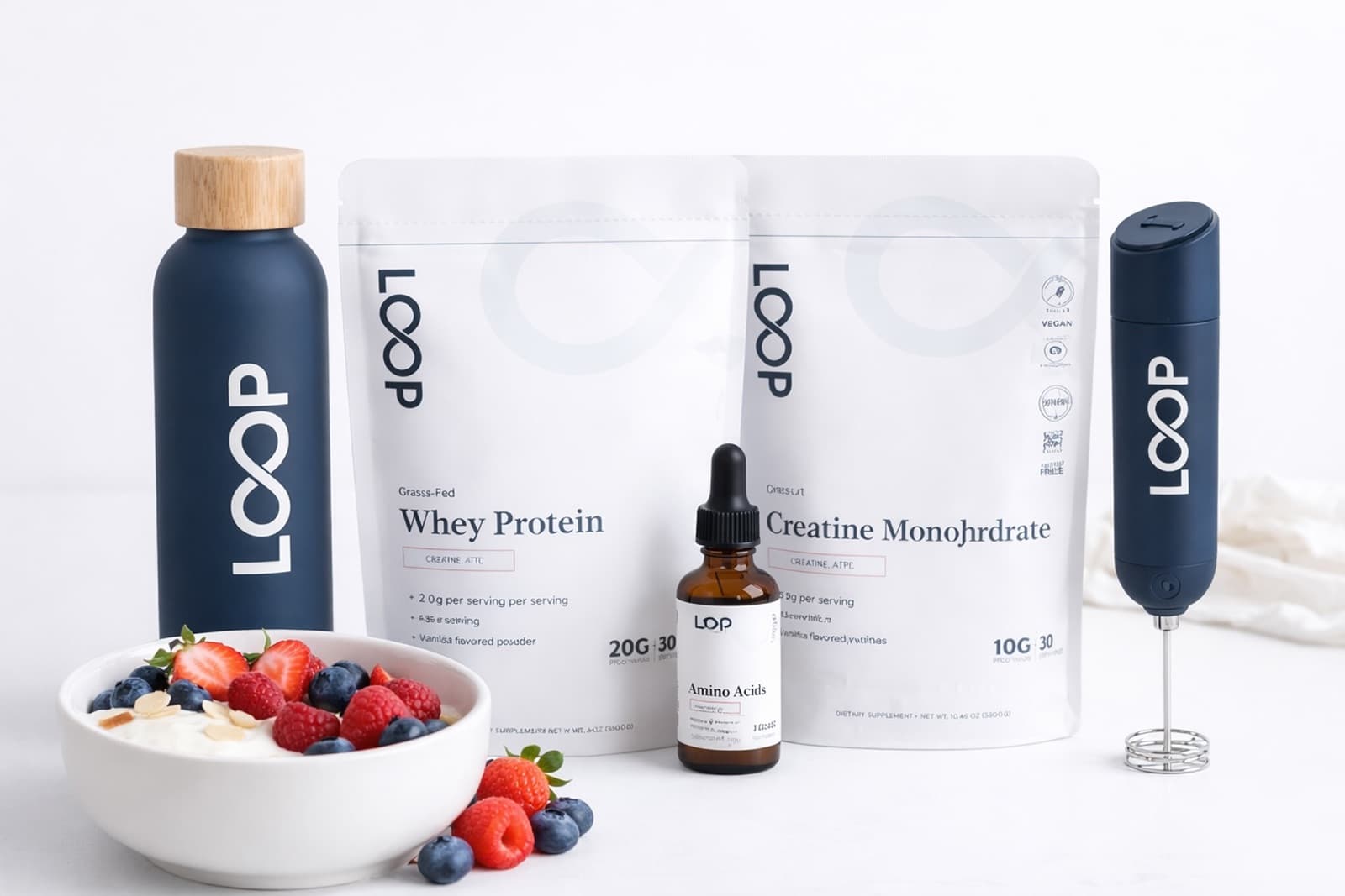 Loop Foundational Formulas — protein, creatine, aminos